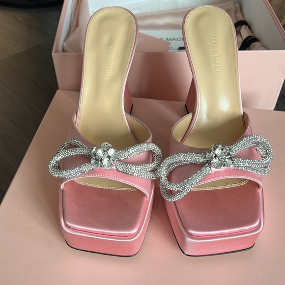 Mach & Mach pink heels - Picture 6 of 6